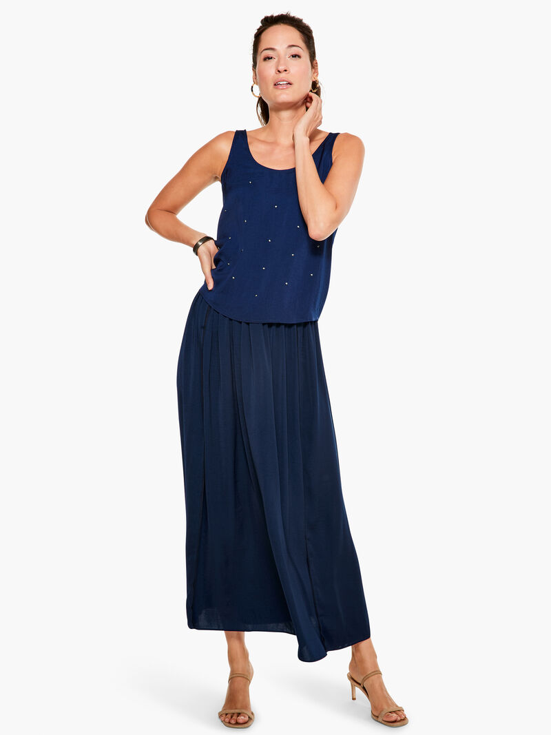 Woman Wears Soft Drape Skirt image number 0