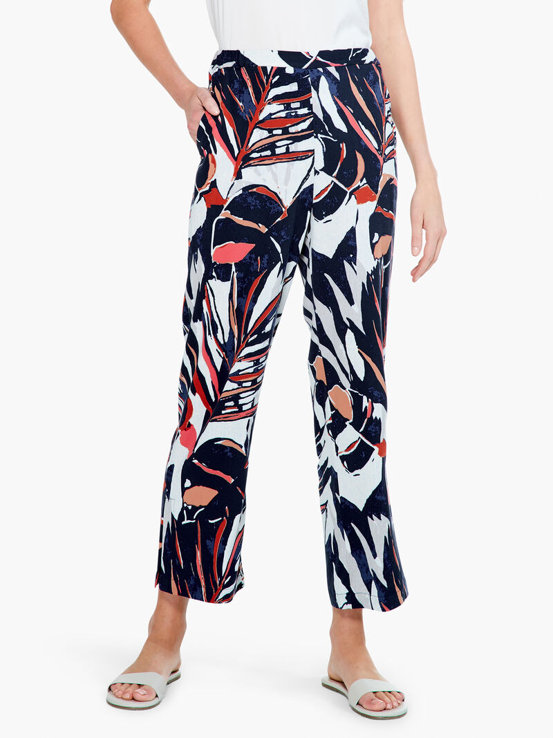 Woman Wears Seaside Shade Wide-Leg Pant image number 0