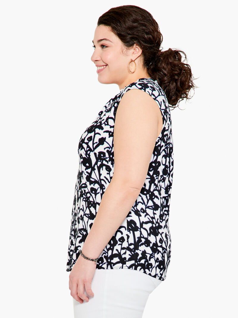 Woman Wears Midnight Meadow Live In Tank image number 1