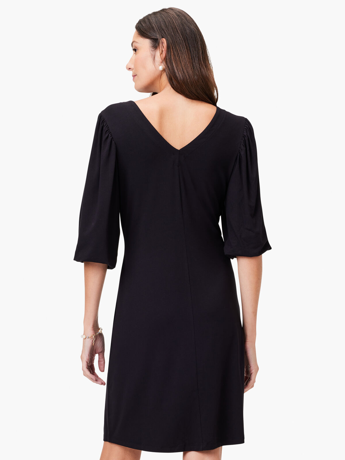 V-Neck Knit Dress