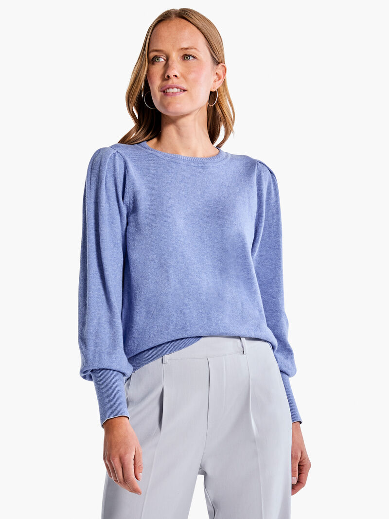 Woman Wears Femme Sleeve Sweater image number 0
