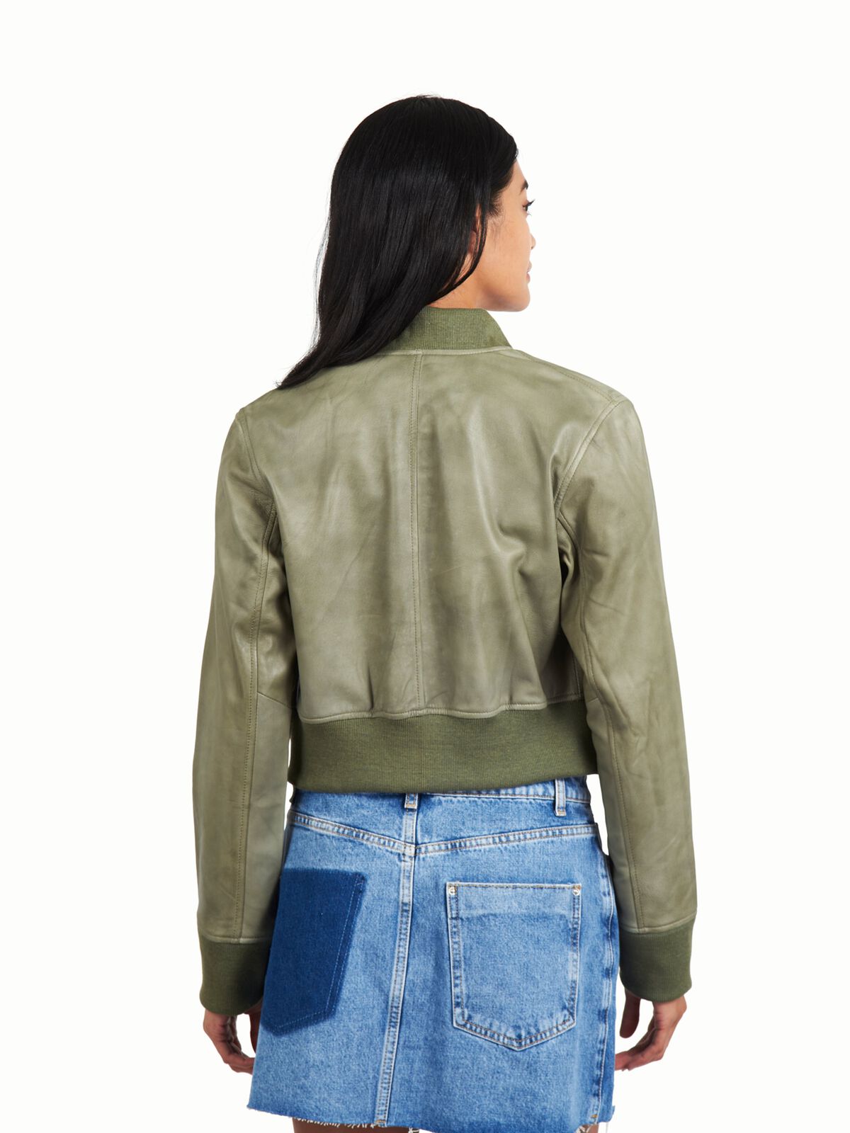 JKT - Collins Burnished Leather Jacket