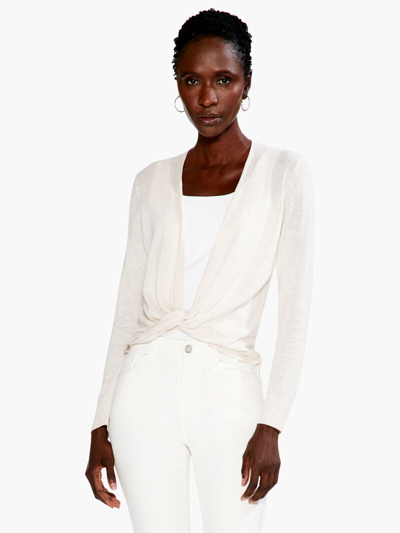 Woman Wears All Year 4-Way Cardigan image number 2