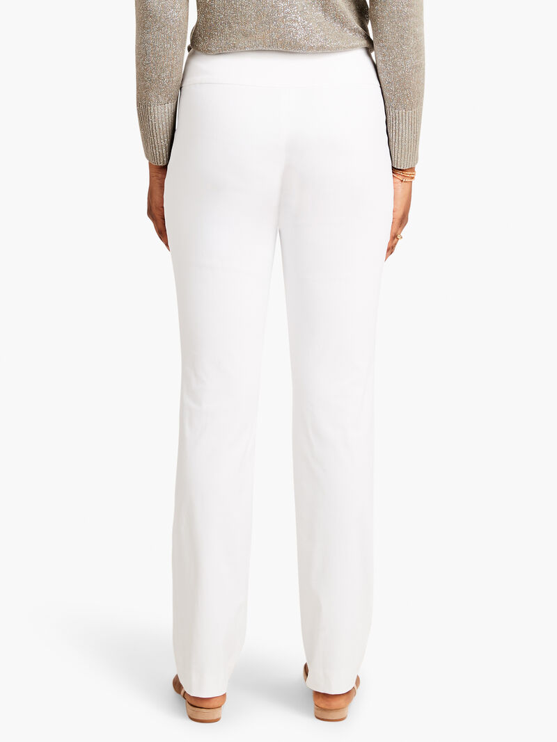 Woman Wears Polished Wonderstretch Straight Pant image number 3