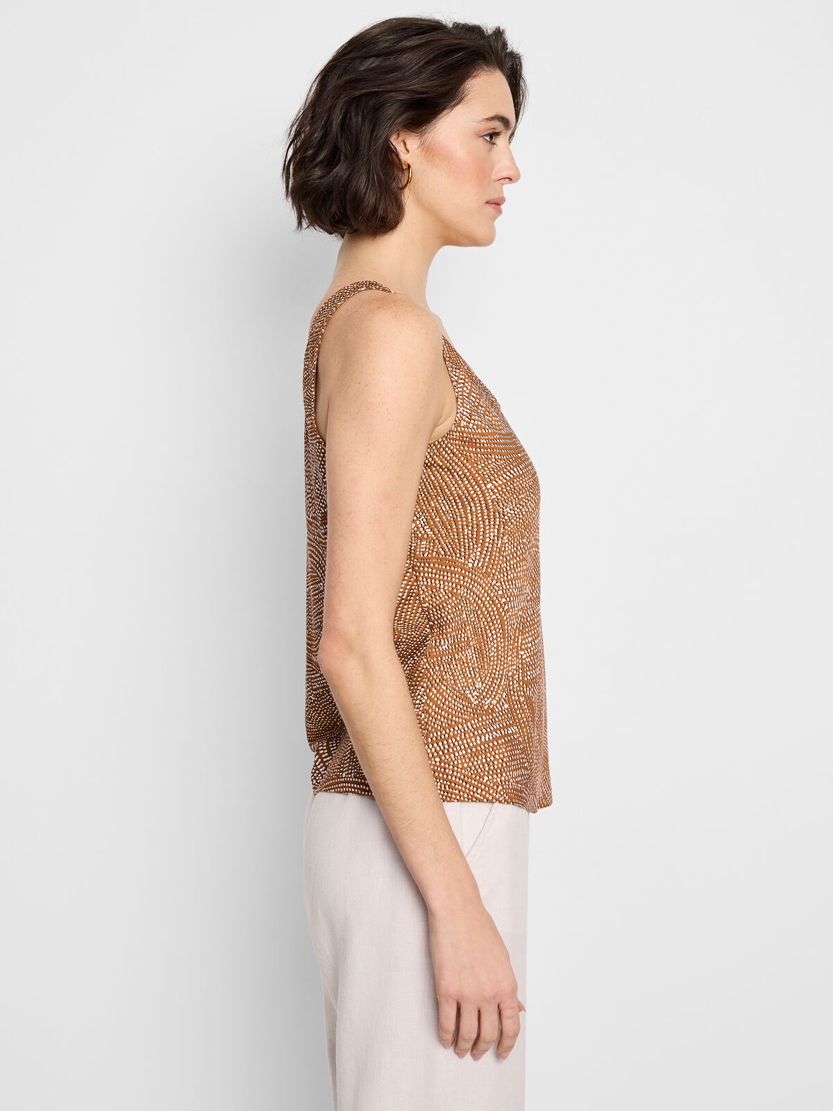 Swirling Sands Woven Tank