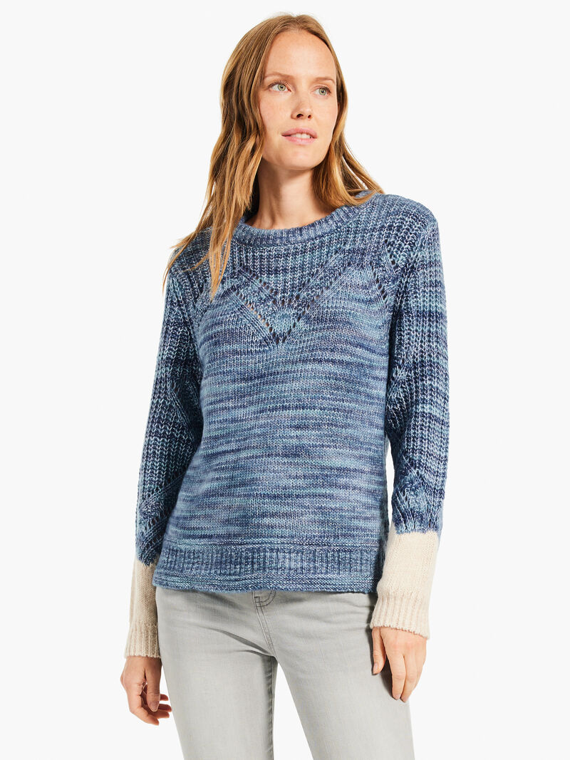 Woman Wears Winter Warmth Sweater image number 0