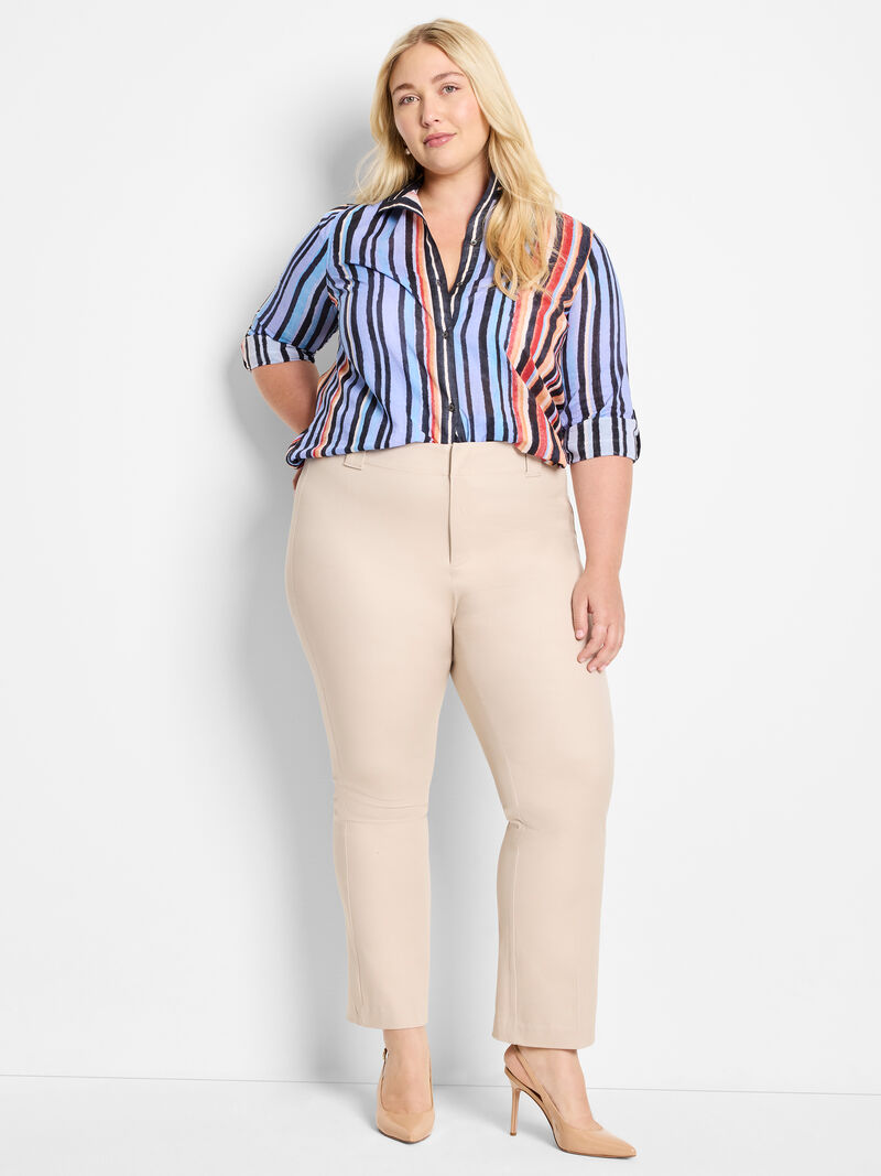 28" Plaza Demi Boot Cotton Bi-Stretch Pant