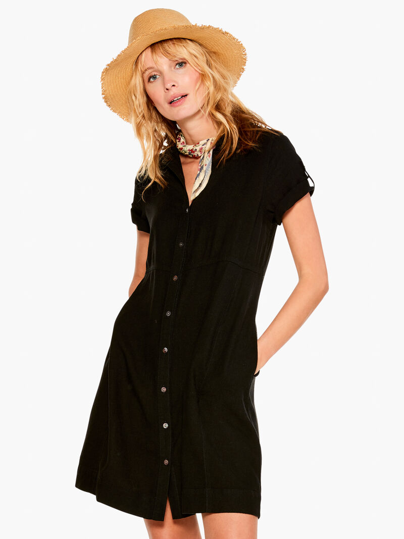 Woman Wears Rumba Shirt Dress image number 0