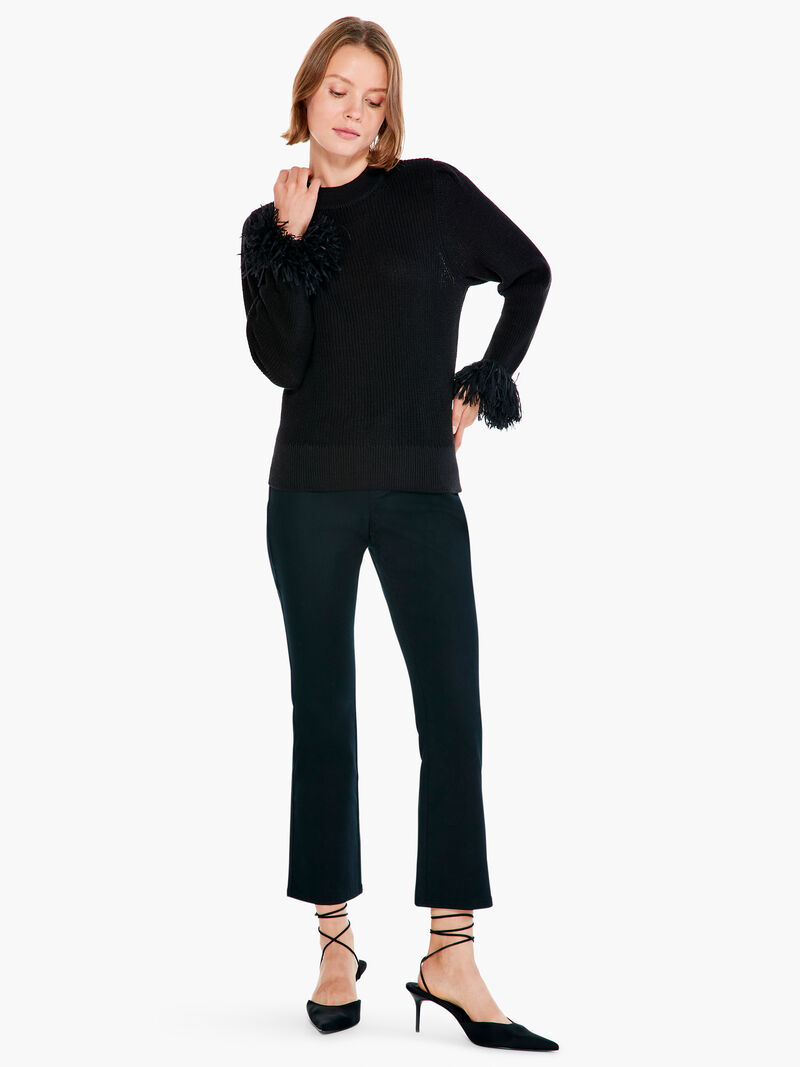 Woman Wears Sundown Sweater image number 3