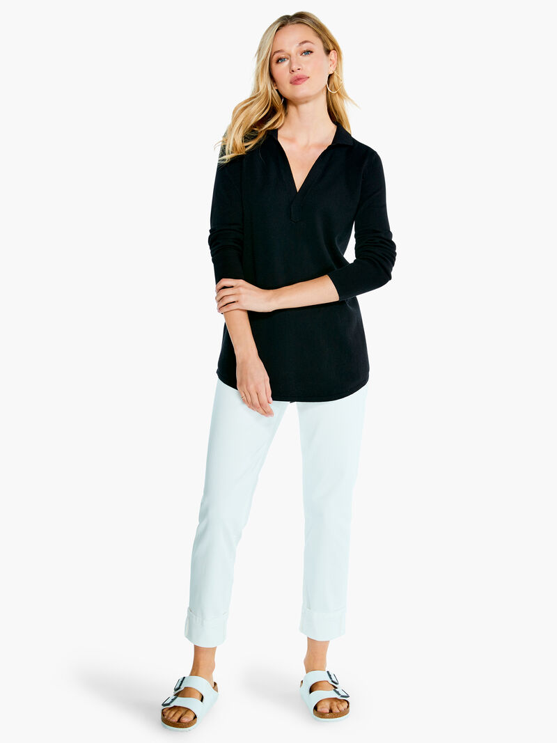 Woman Wears Vital Polo Sweater image number 3