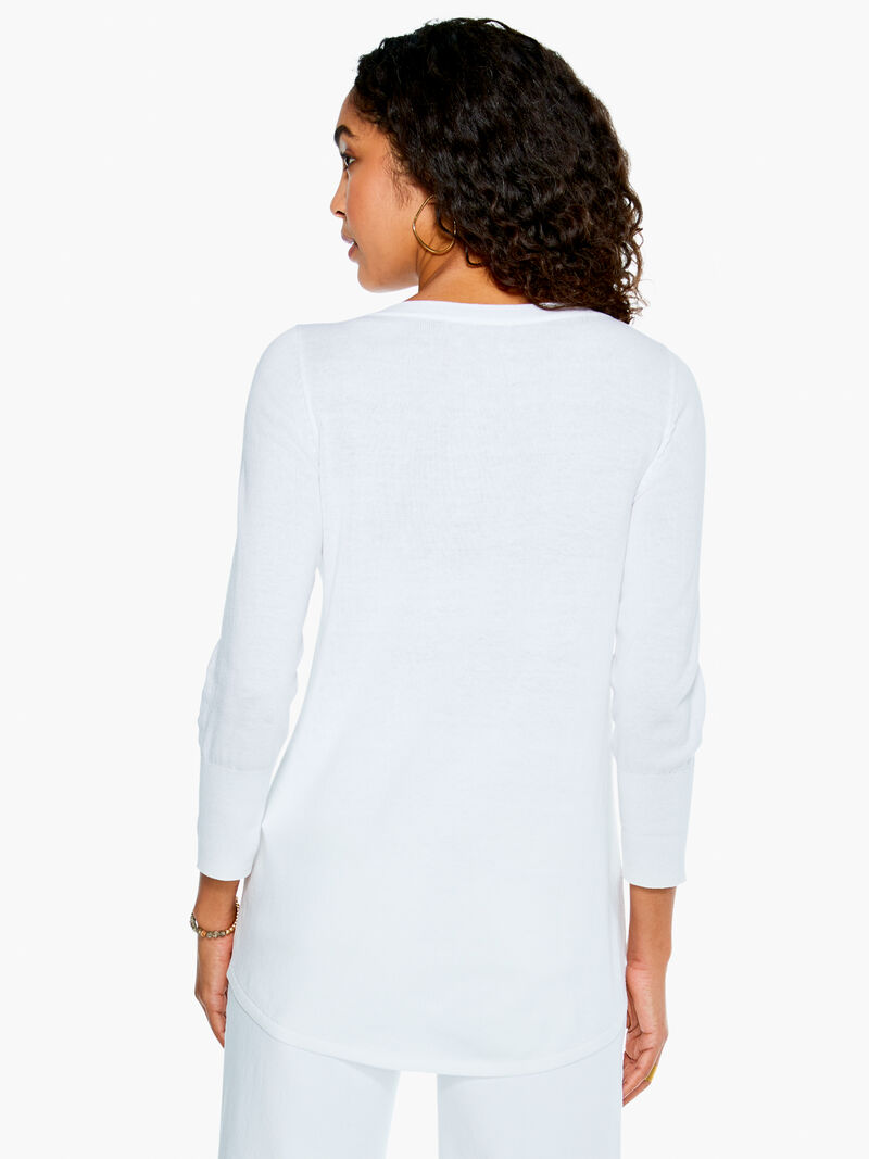 Woman Wears Vital Boatneck Sweater image number 3