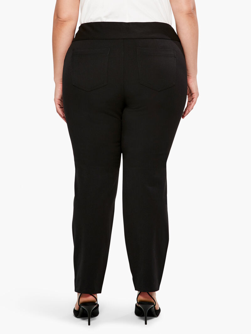 Woman Wears Work It Straight-Leg Trouser image number 2