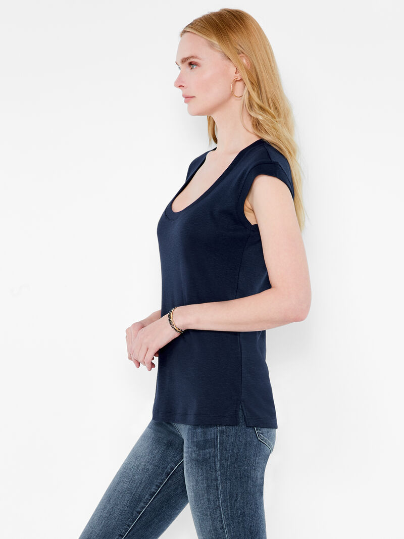 Woman Wears NZT Scoop Neck Tank image number 1