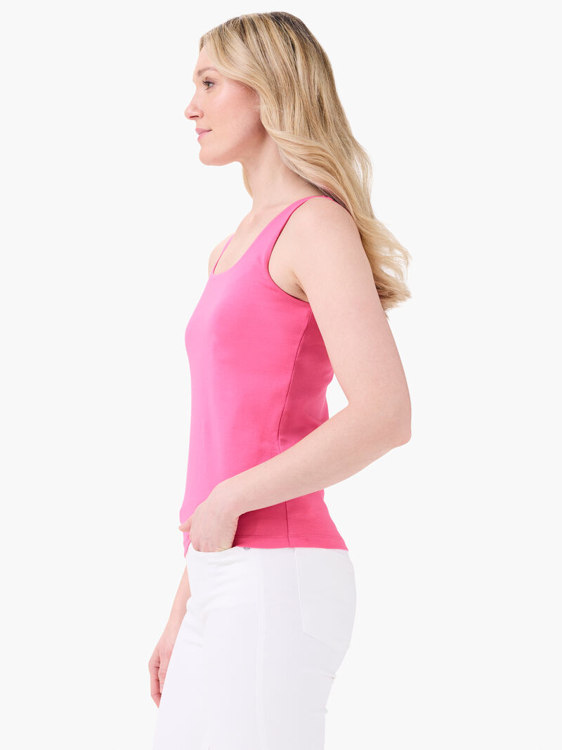Woman Wears Shelf Bra Perfect Tank image number 1