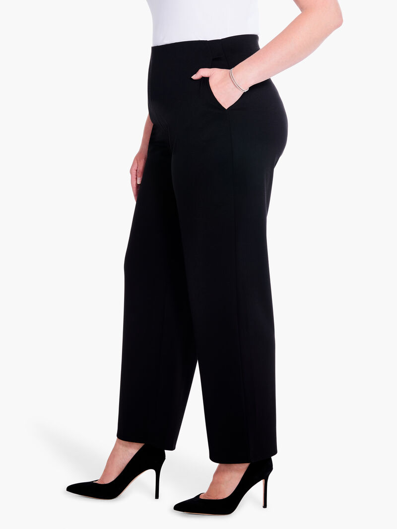 29 Drapey Ponte Wide Leg Ankle Pant