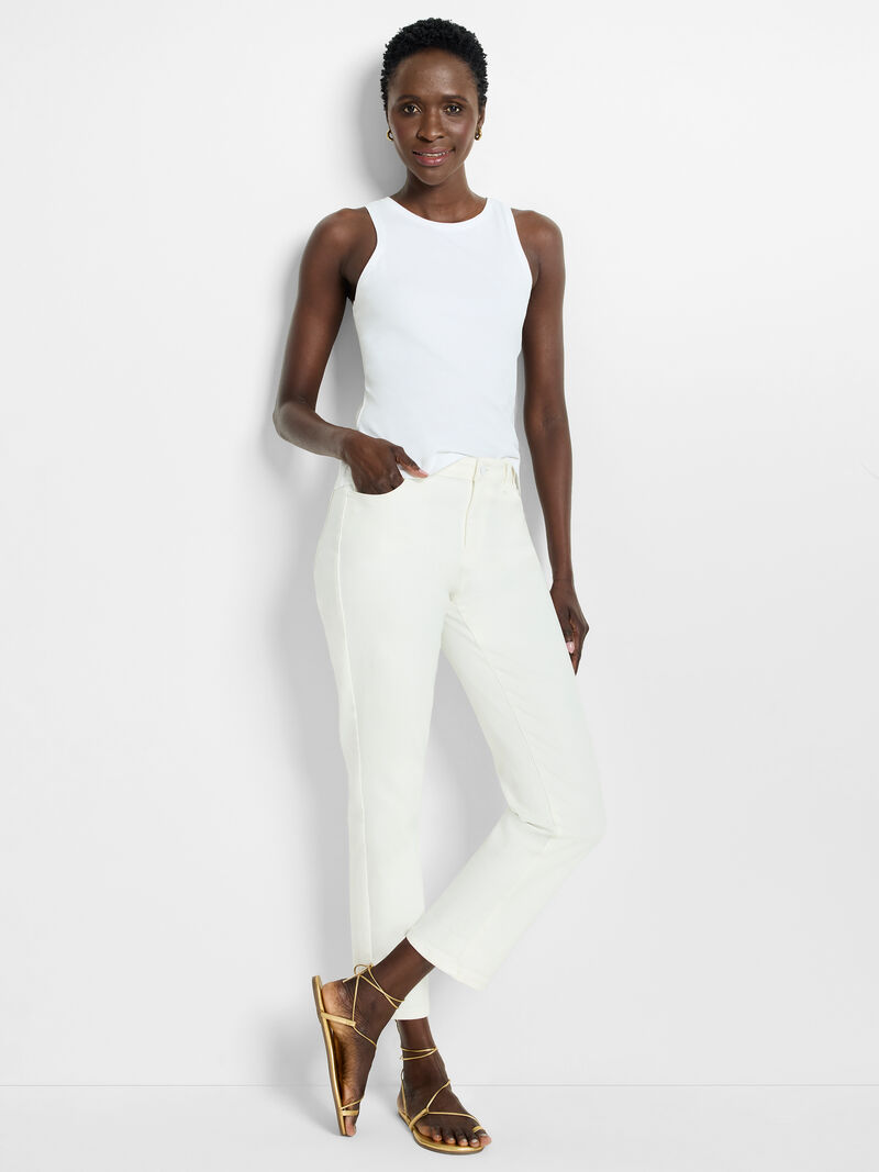 Woman Wears High Neck Perfect Tank image number 1