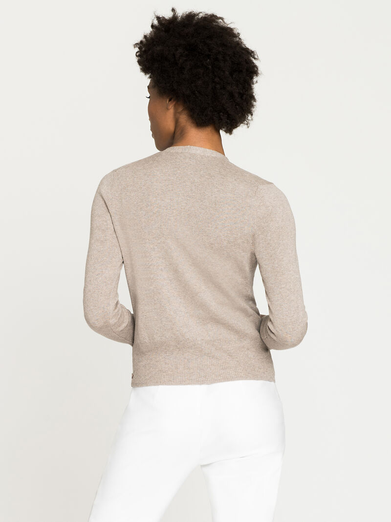 Woman Wears 4-Way Cardigan image number 1
