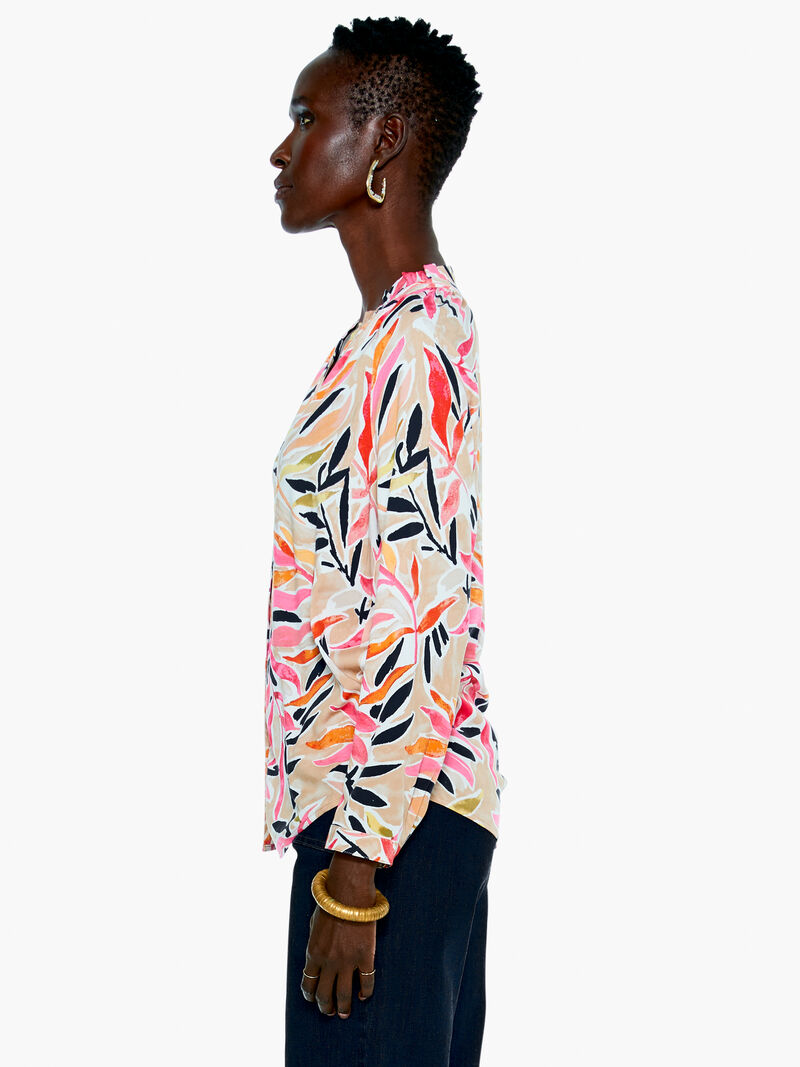 Woman Wears Sunrise Floral Live In Top image number 1
