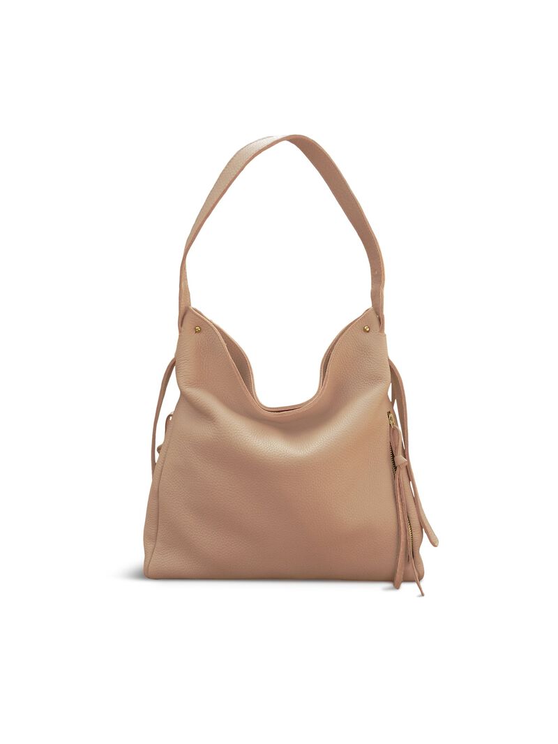 Woman Wears Oliveve Sophia Adjustable Hobo image number 6
