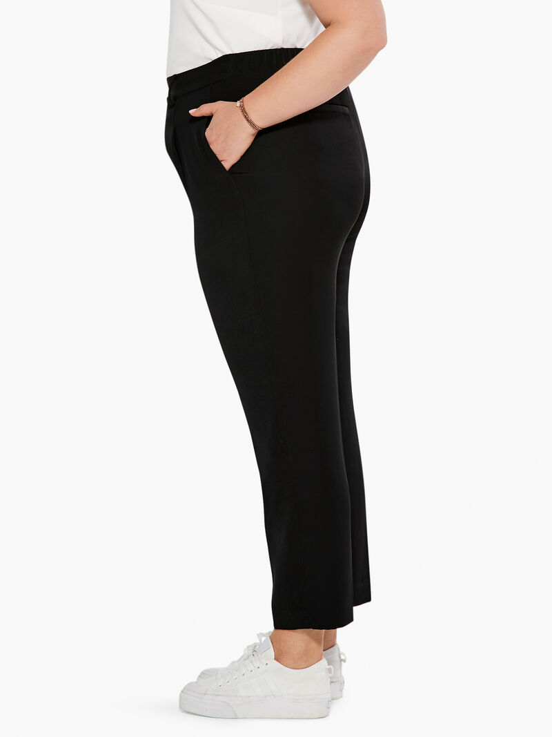 Woman Wears Smart Look Relaxed Trouser image number 1