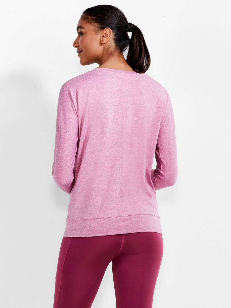 Woman Wears Flowfit Warm Up Top image number 2