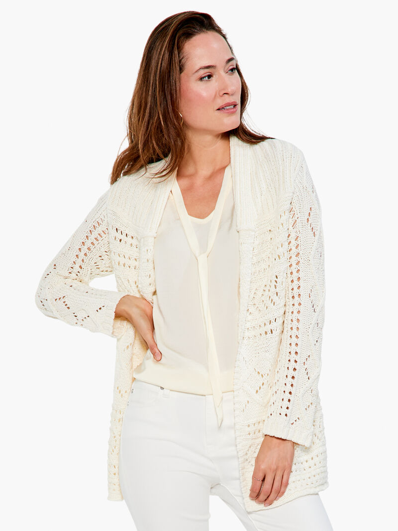 Woman Wears Patio Cardigan image number 0