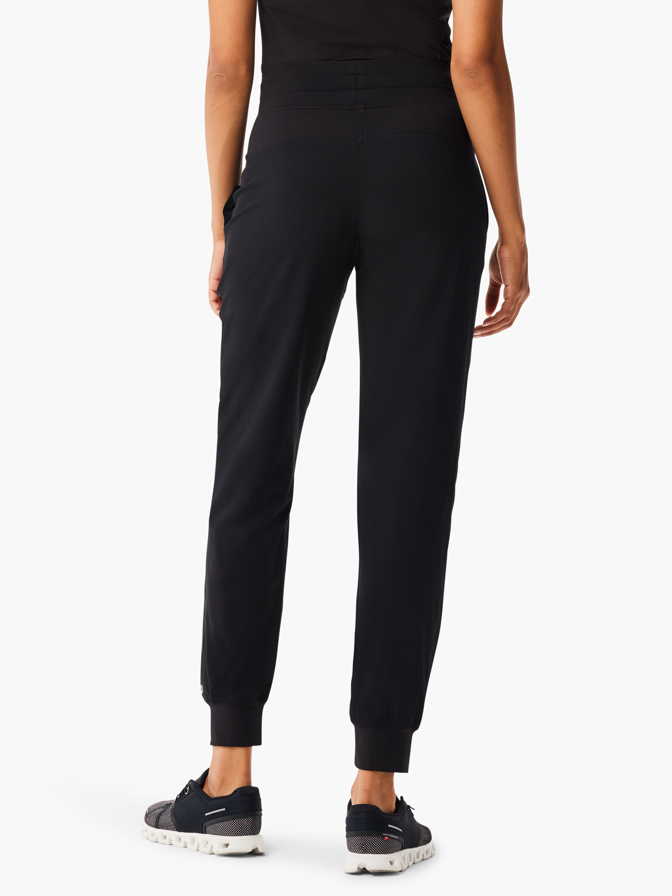 Ruched jogger pants discount