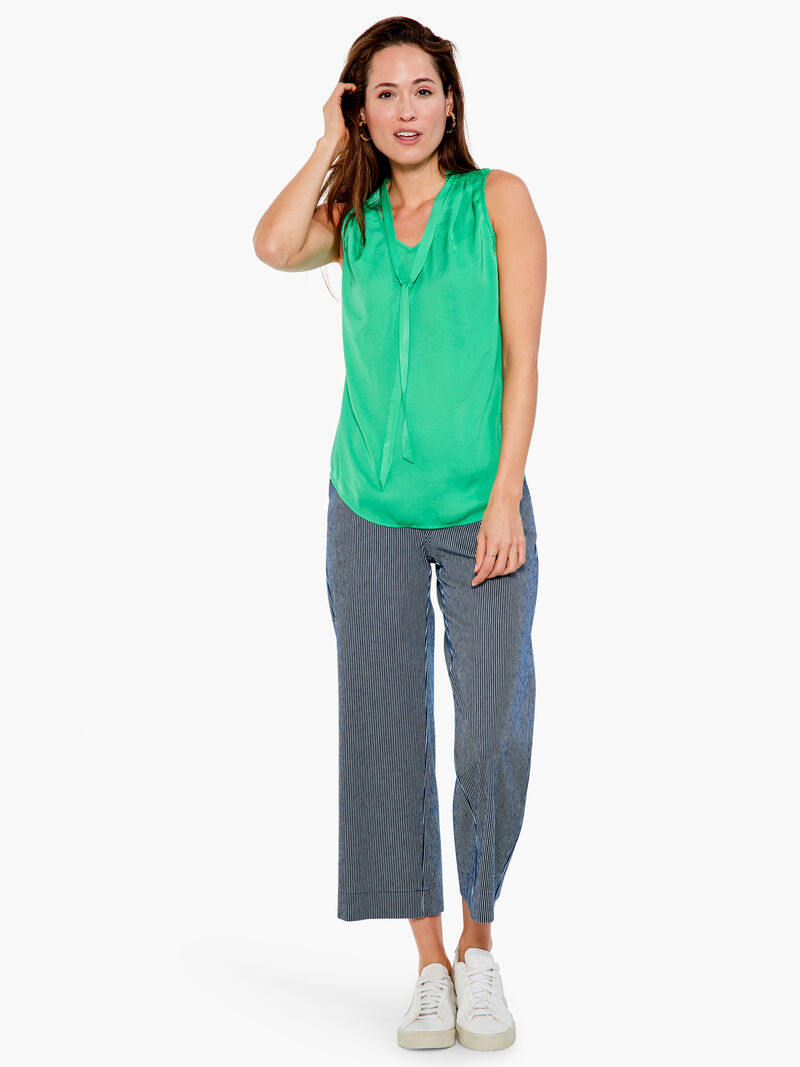 Woman Wears Soft Drape Tie Tank image number 3