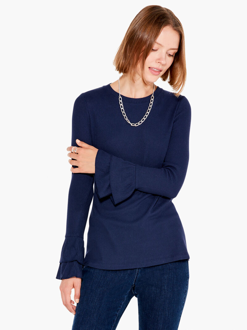 Cuffed Up Tradewinds Top