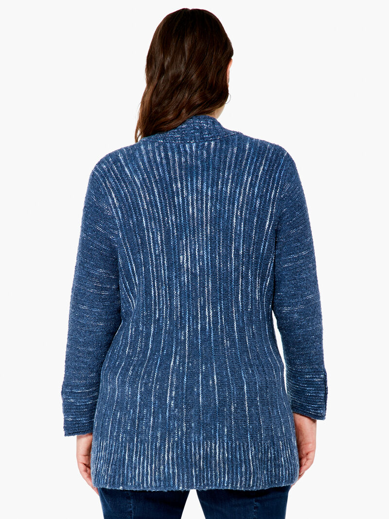 Woman Wears Cozy Nights Cardigan image number 2
