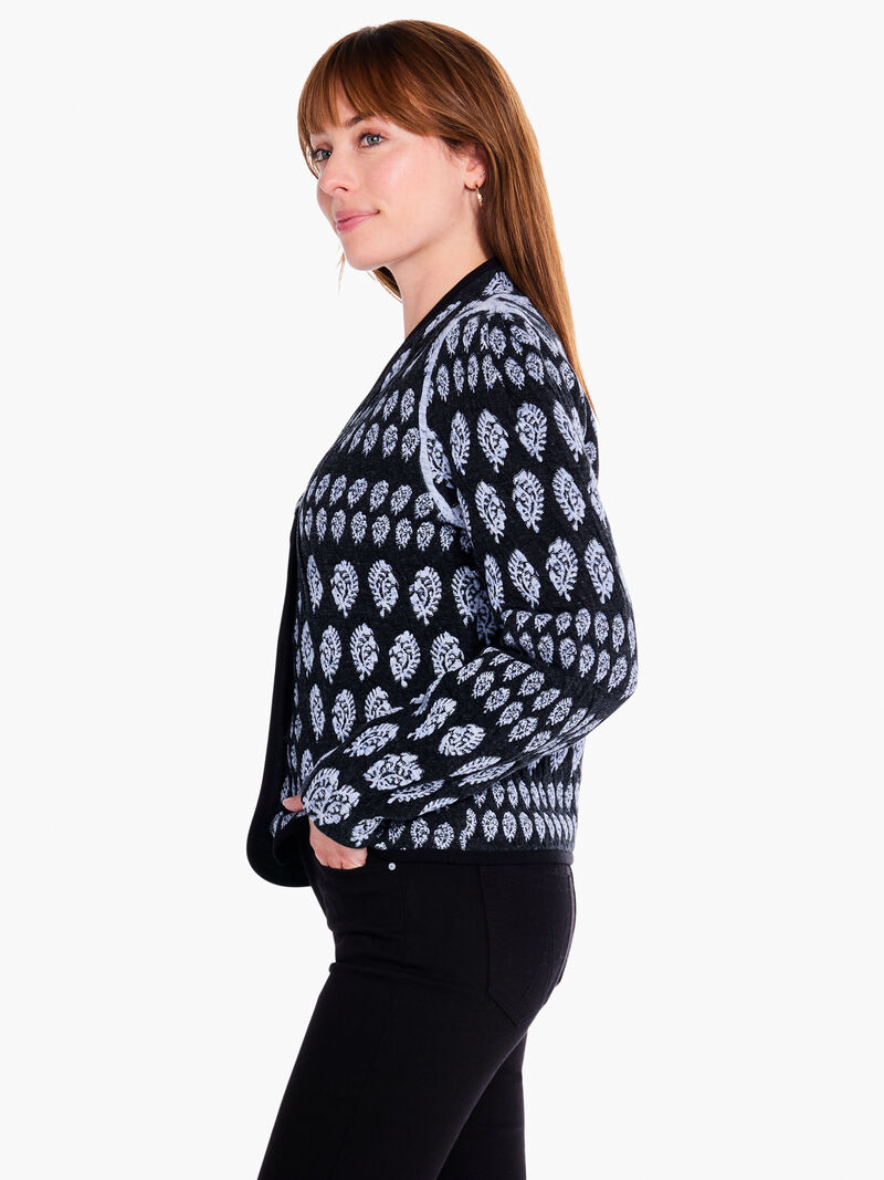Woman Wears Quilted Eclipse Knit Jacket image number 2