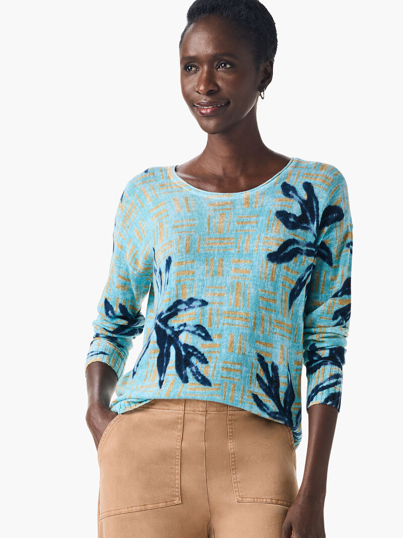 Woman Wears Reef Tide Sweater image number 0