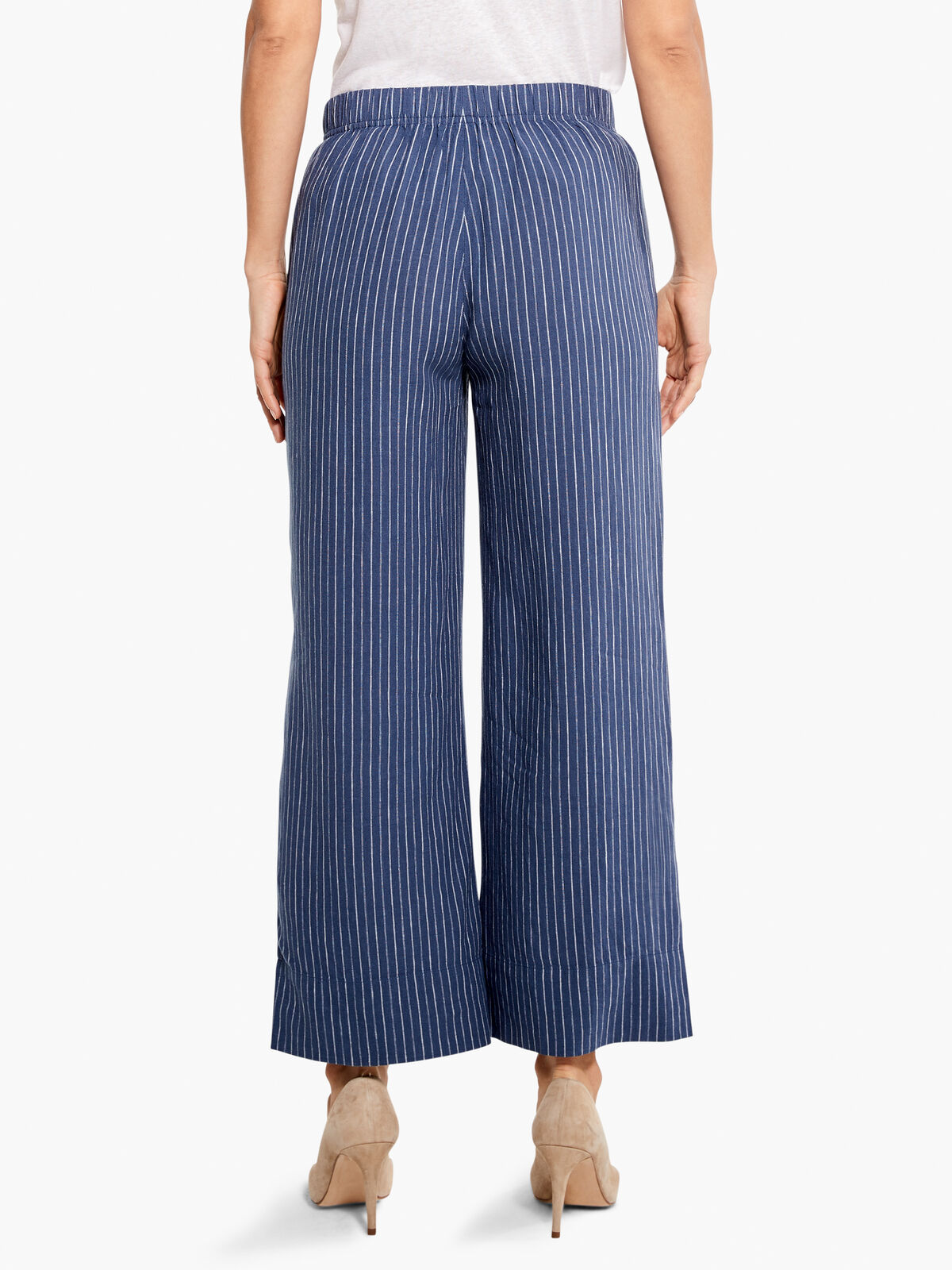 Central Park Wide-Leg Ankle Pant