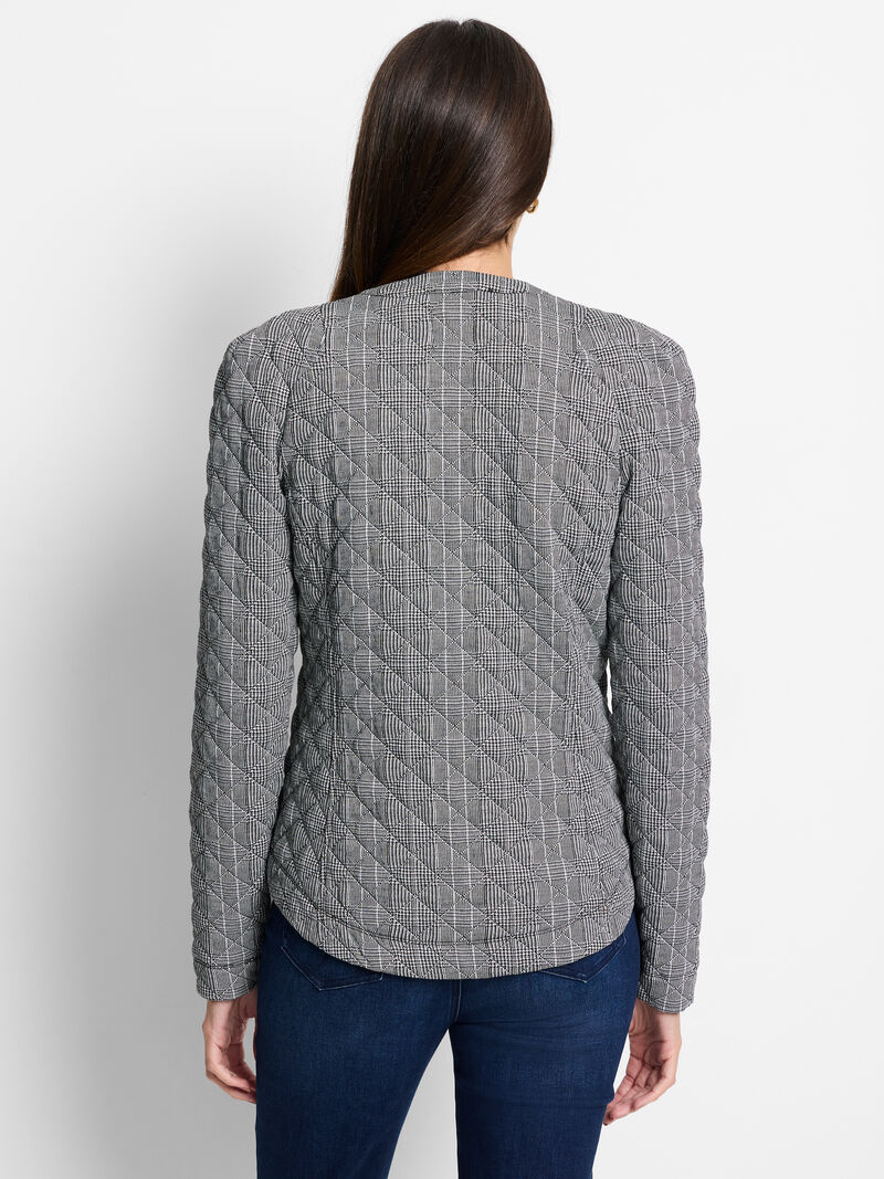 Woman Wears Plaid Perfection Jacket image number 3