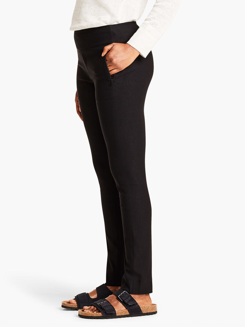 Woman Wears Wonderstretch Zip Pocket Slim Leg Pant image number 1