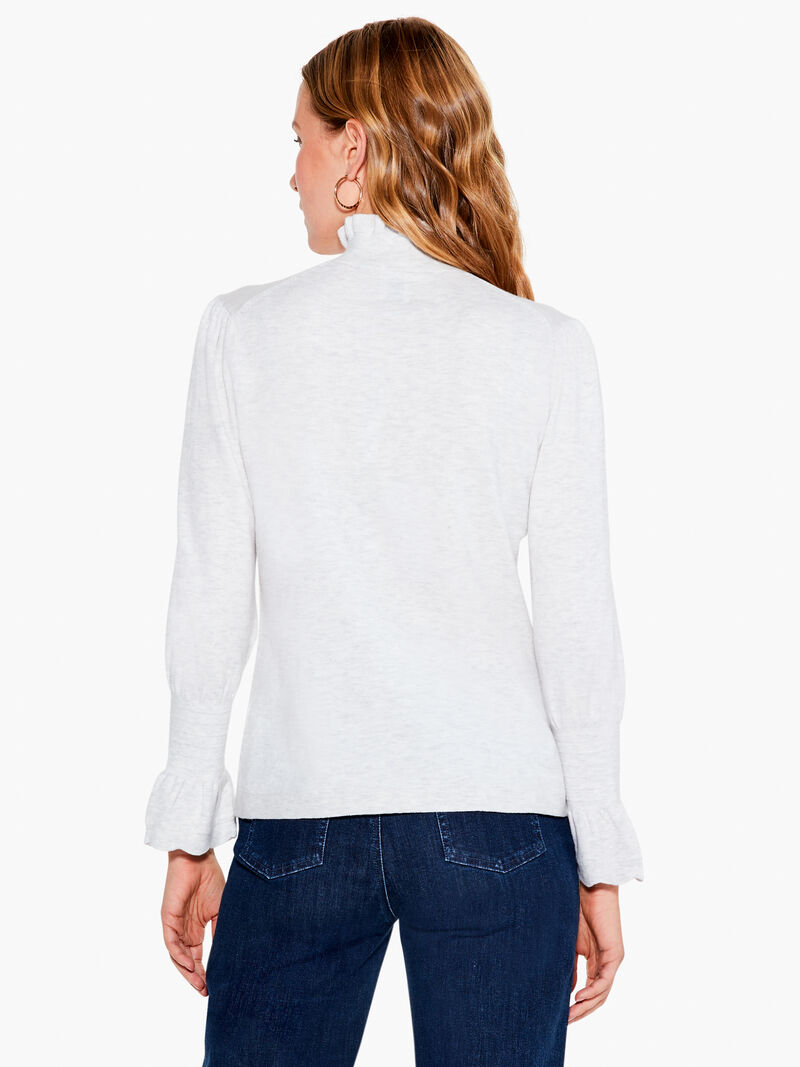 Woman Wears Easy Charm Sweater image number 3