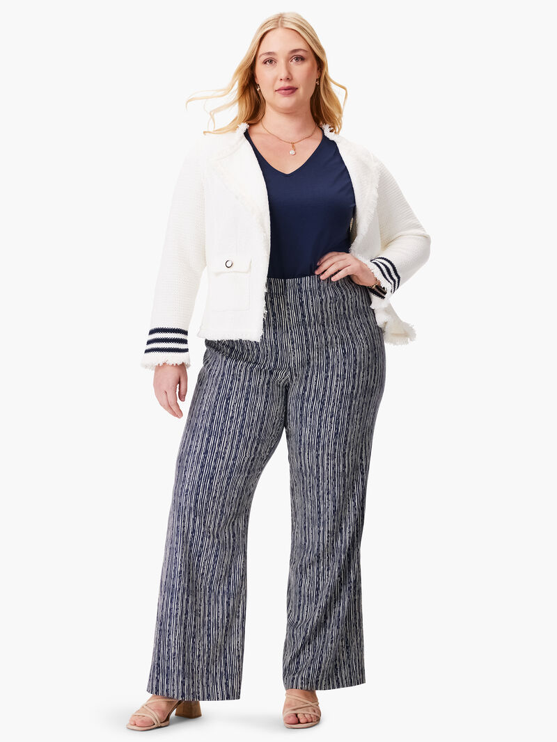 Woman Wears 30" Spring Rain Wide Leg Pant image number 1