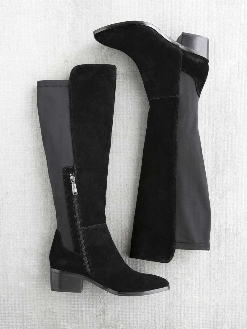 Woman Wears Blondo Gallo Riding Boot image number 0