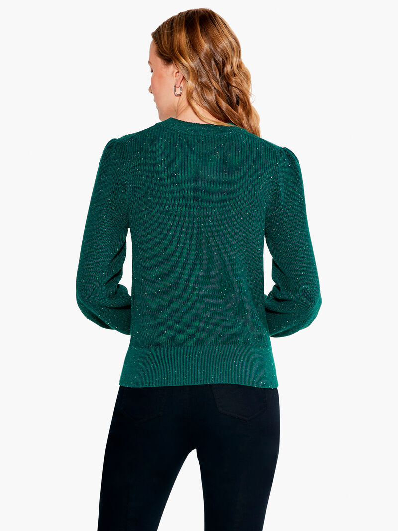 Woman Wears Cheerful Chill Sweater image number 2