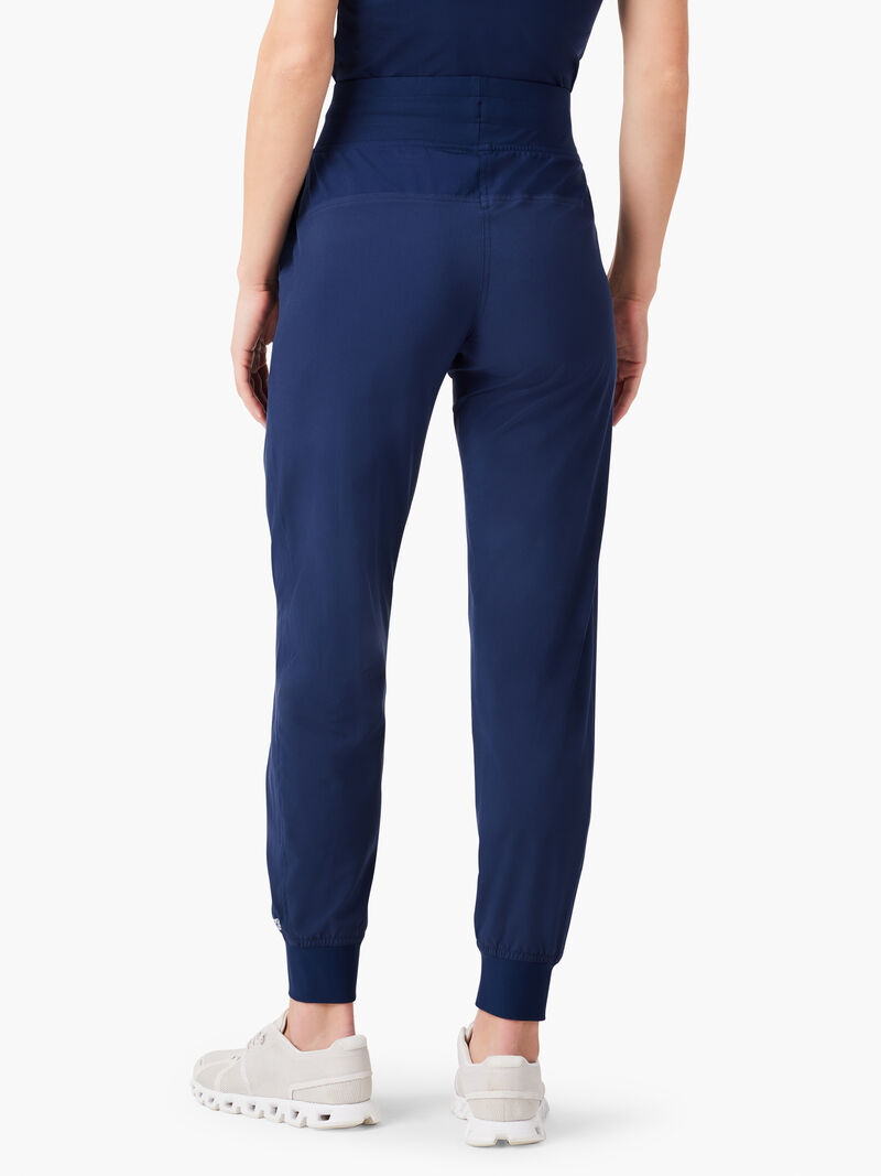 Woman Wears Tech Stretch Ruched Jogger image number 3