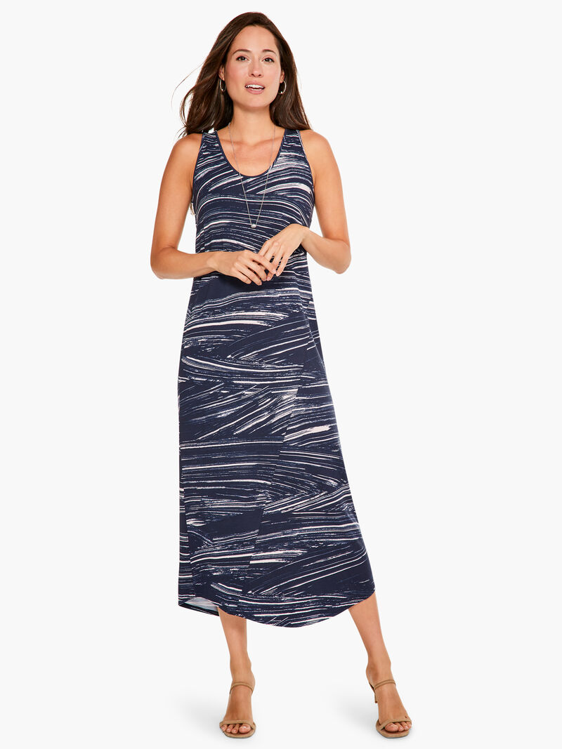 Woman Wears Brushed Waves Dress image number 3