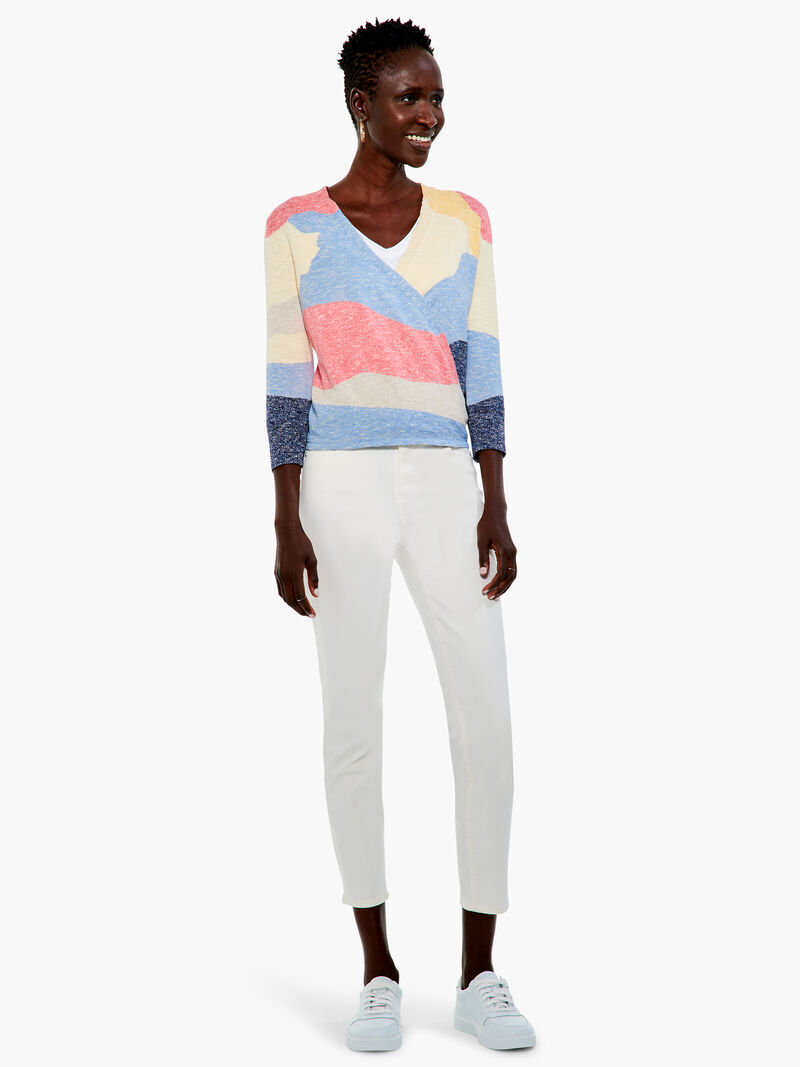 Woman Wears From Above 4-Way Cardigan image number 3