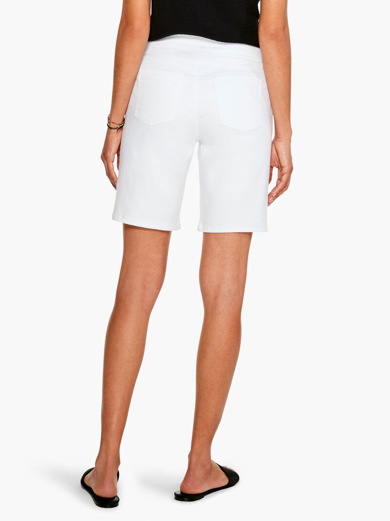 Woman Wears 9" All Day Denim Short image number 2