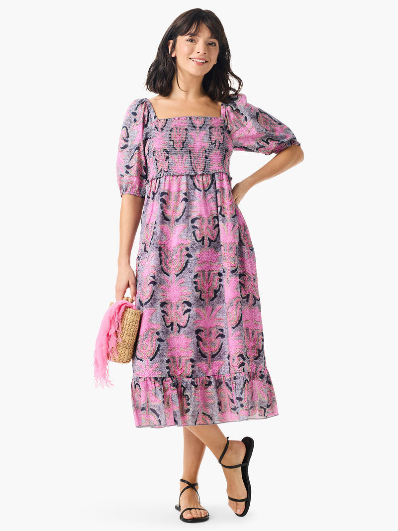 Woman Wears Petal Patch Dress image number 2