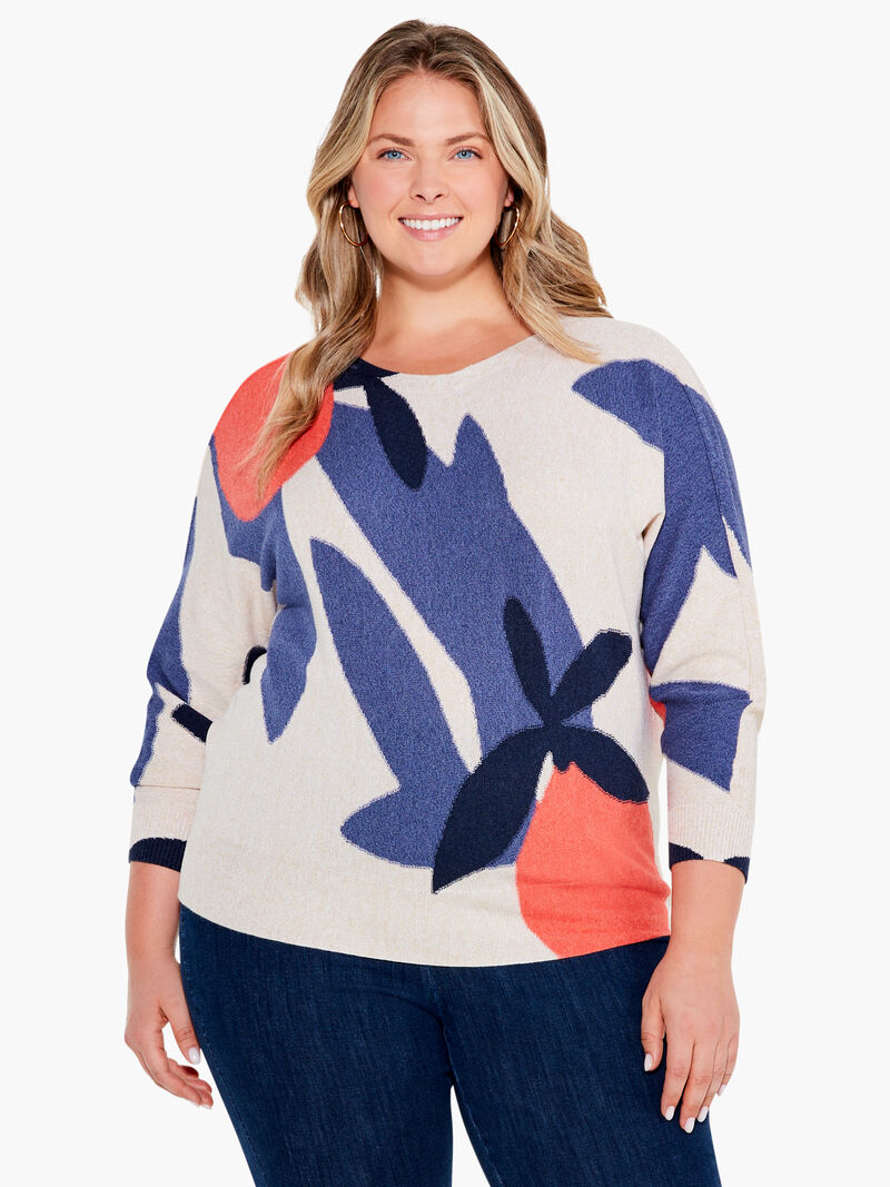 Woman Wears Fresh Squeeze Sweater image number 0