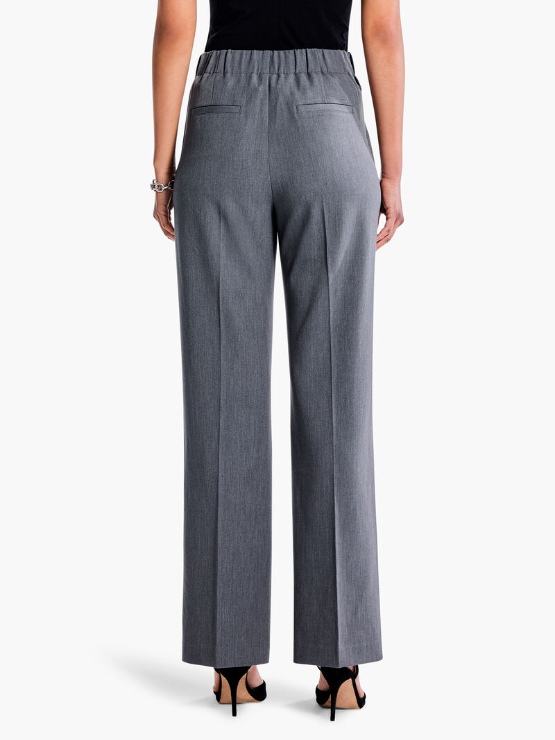 Woman Wears 31" The Avenue Wide Leg Pleated Pant image number 3