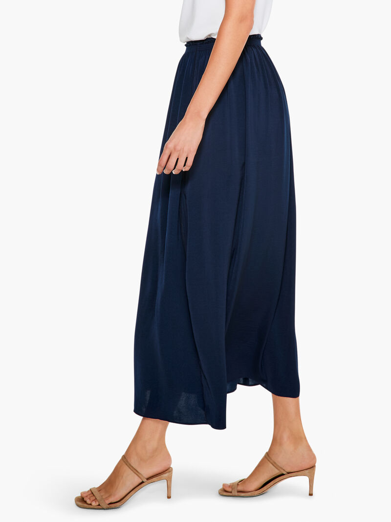 Woman Wears Soft Drape Skirt image number 2