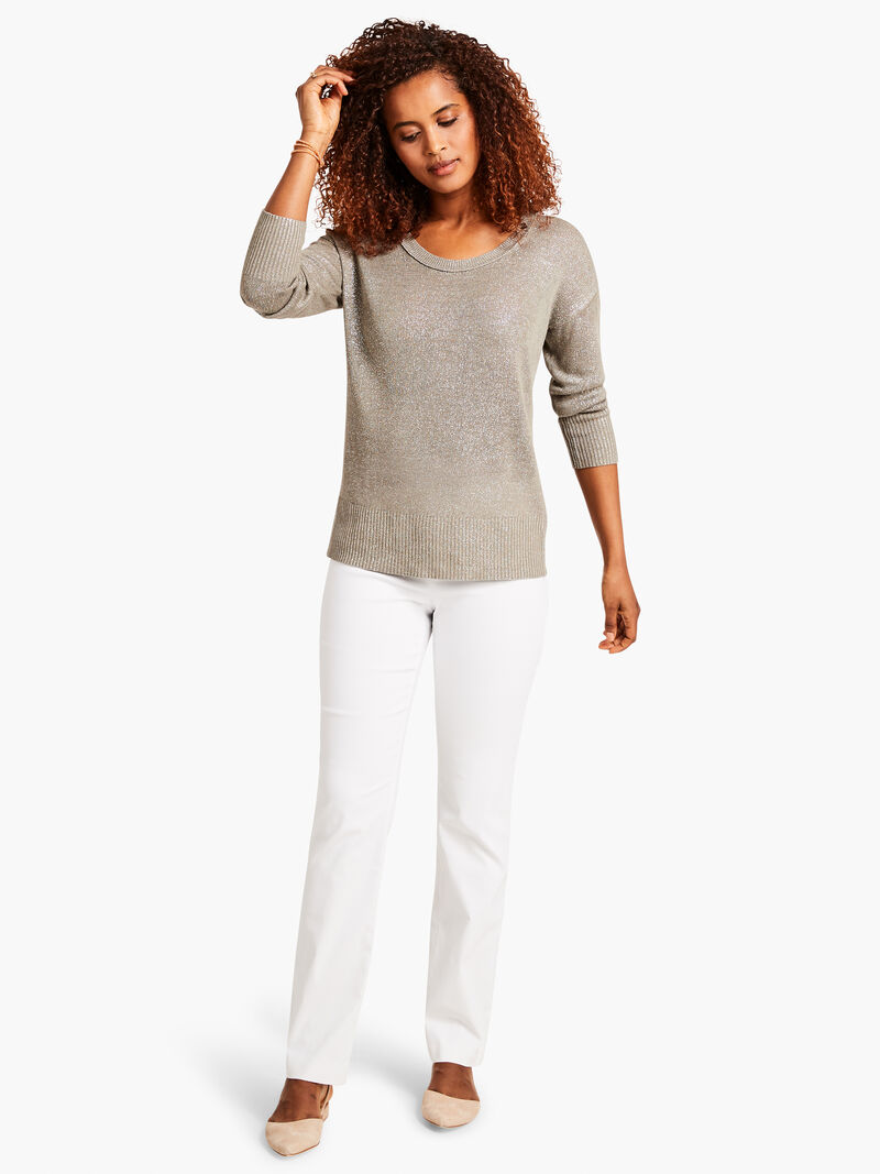 Woman Wears Polished Wonderstretch Straight Pant image number 0