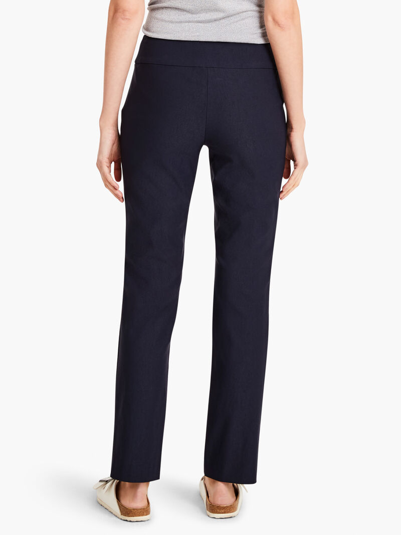 Woman Wears Wonderstretch Straight Pant image number 2
