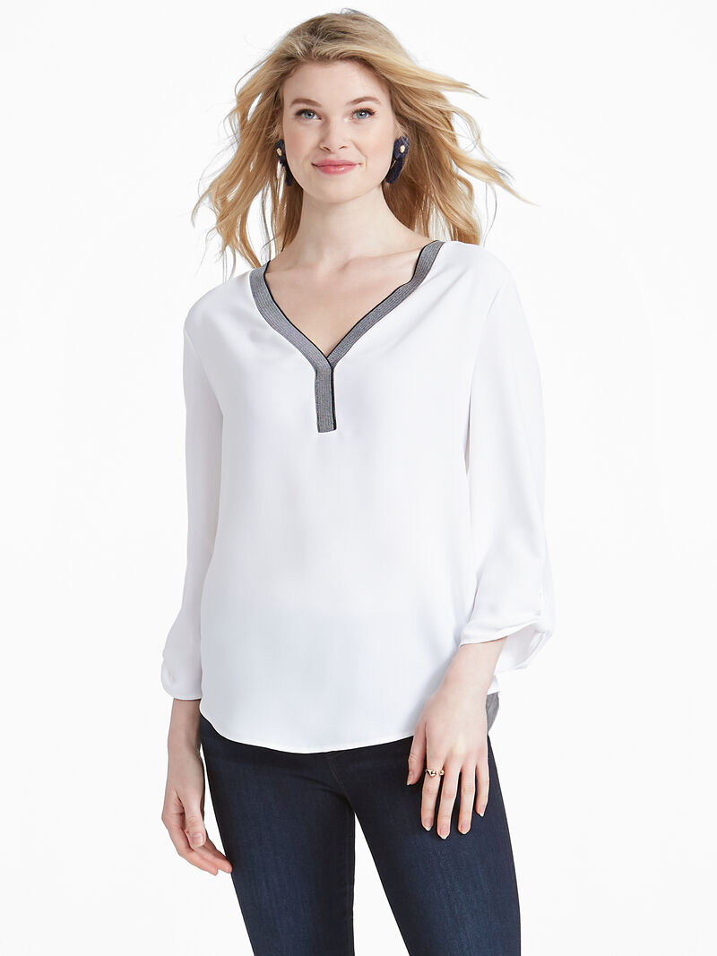 Woman Wears Derby Blouse image number 0